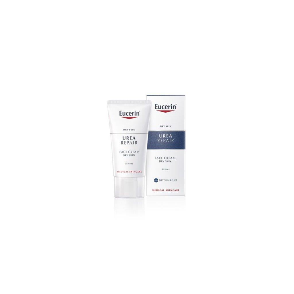 Eucerin Dnevna krema za lice sa 5% uree za suvu kožu Urea Repair, 50 ml