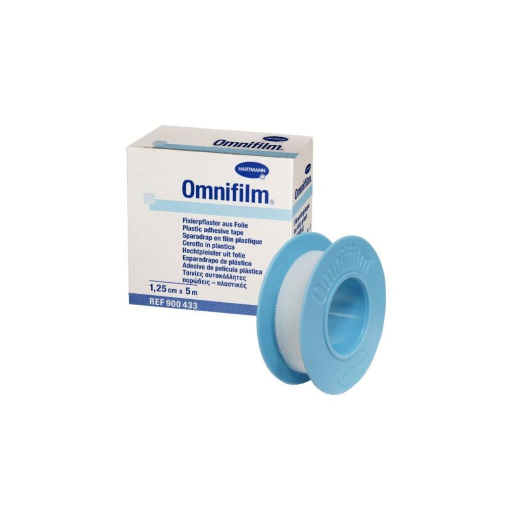 Hartmann Omnifilm Flaster, 1.25x5 cm, Beli