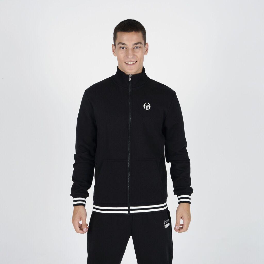 Sergio Tacchini Muški duks Nick Full zip, Crni
