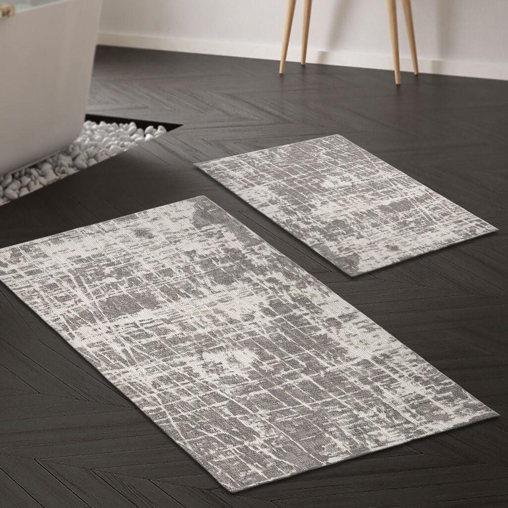 L'essentiel Maison Set prostirki za kupatilo Otanaln 0127, Sivi