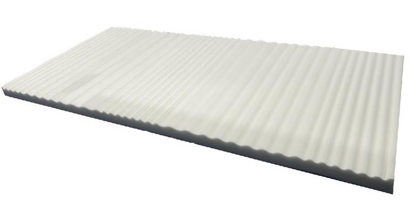 DekorDom Naddušek AIRFLOW WAVE, 90x200 cm, Beli