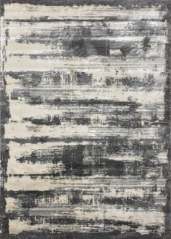 Tepih Bright 17994-95, 80 x 150 cm, Sivo-krem