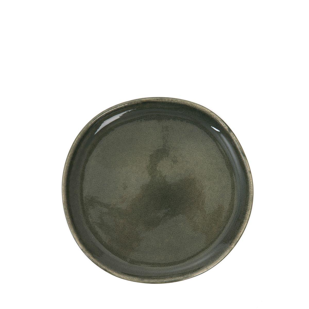 HOMLA Desertni tanjir Mystic, 21 cm, Zeleni