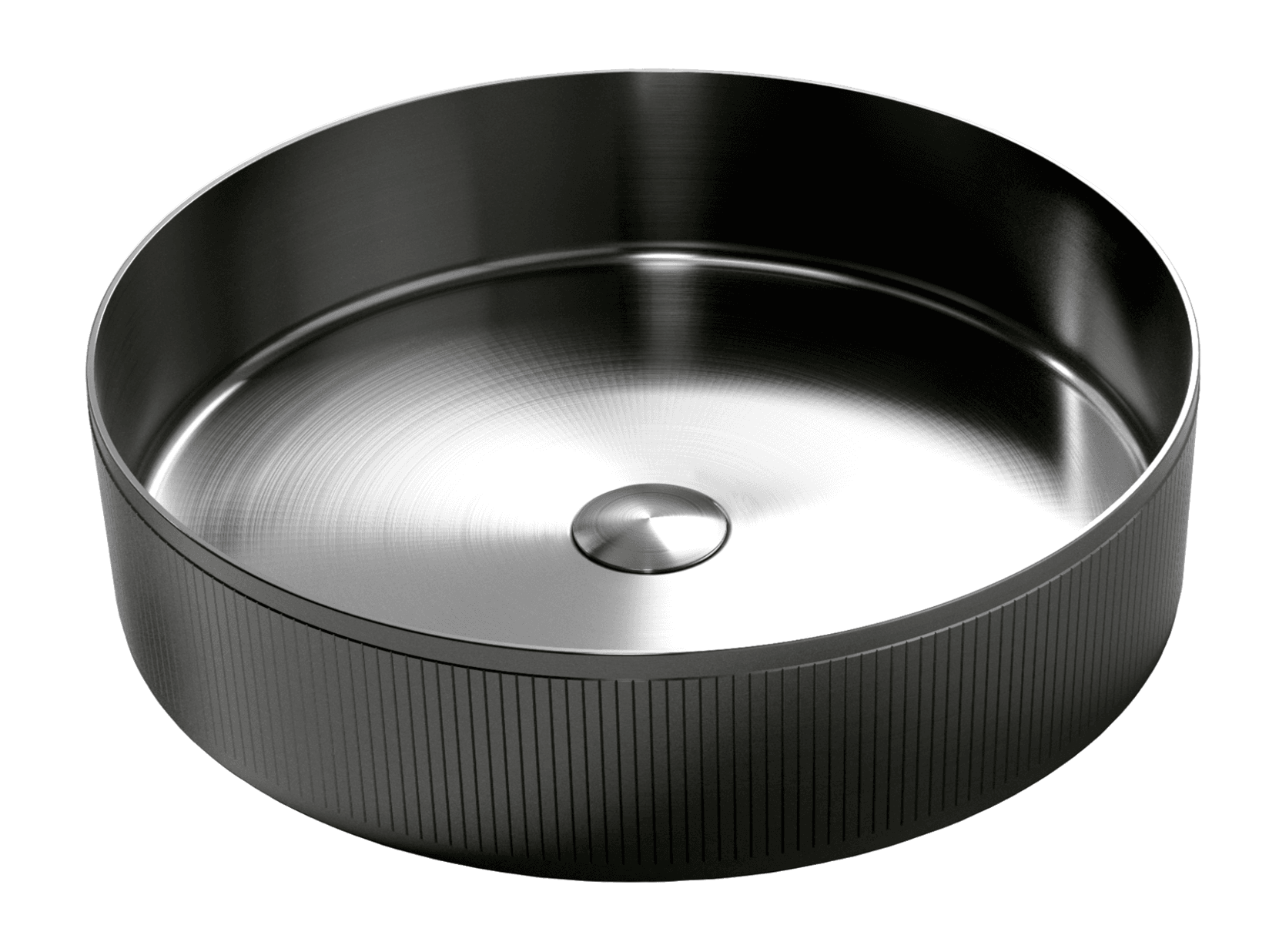 SanDonna HD400 Umivaonik, 406Ø x120mm, Crni