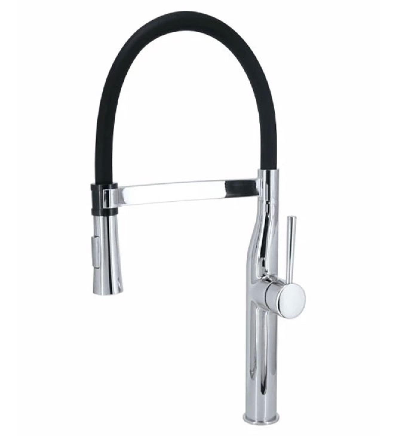 COPEN Jednoručna baterija za sudoperu PEPPER A sa flex lulom 2F, Hrom