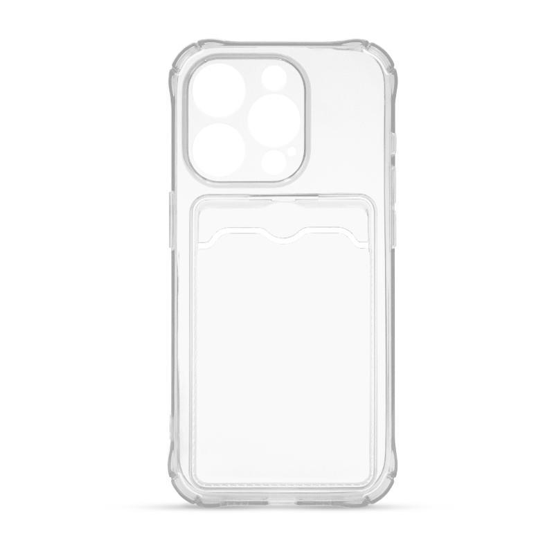 Maska za telefon WALLET za Iphone 15 Pro, Bela