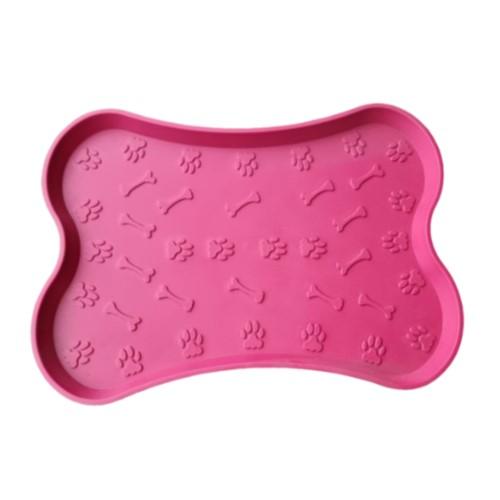 MOKSI Plastični podmetač za činije, 47x33cm, Roze