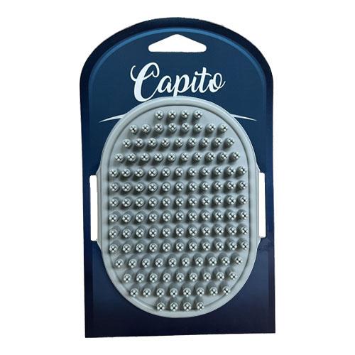 CAPITO Silikonska četka za pse i mačke, Siva