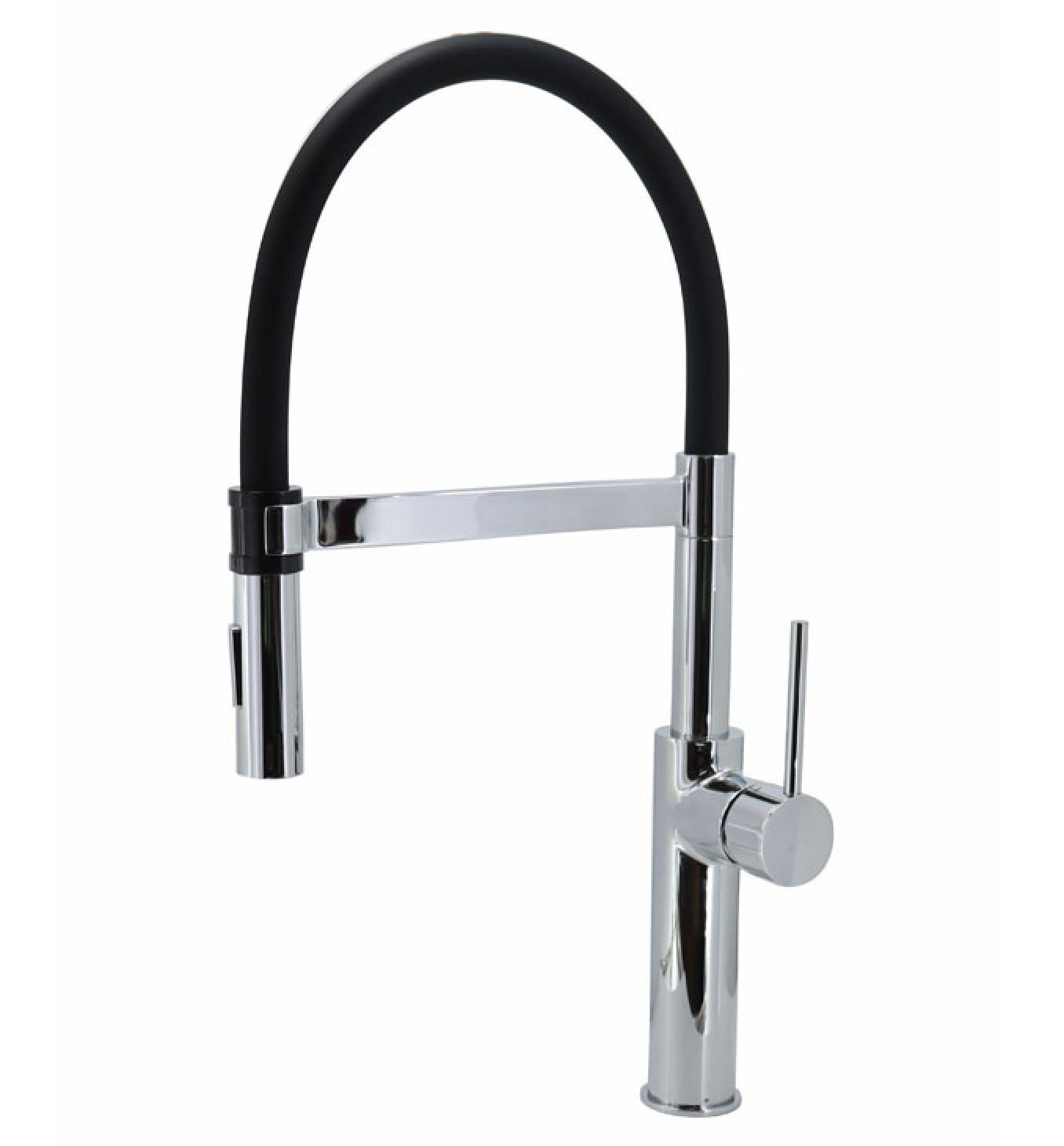 COPEN Jednoručna baterija za sudoperu PEPPER B sa flex lulom 2F, Hrom