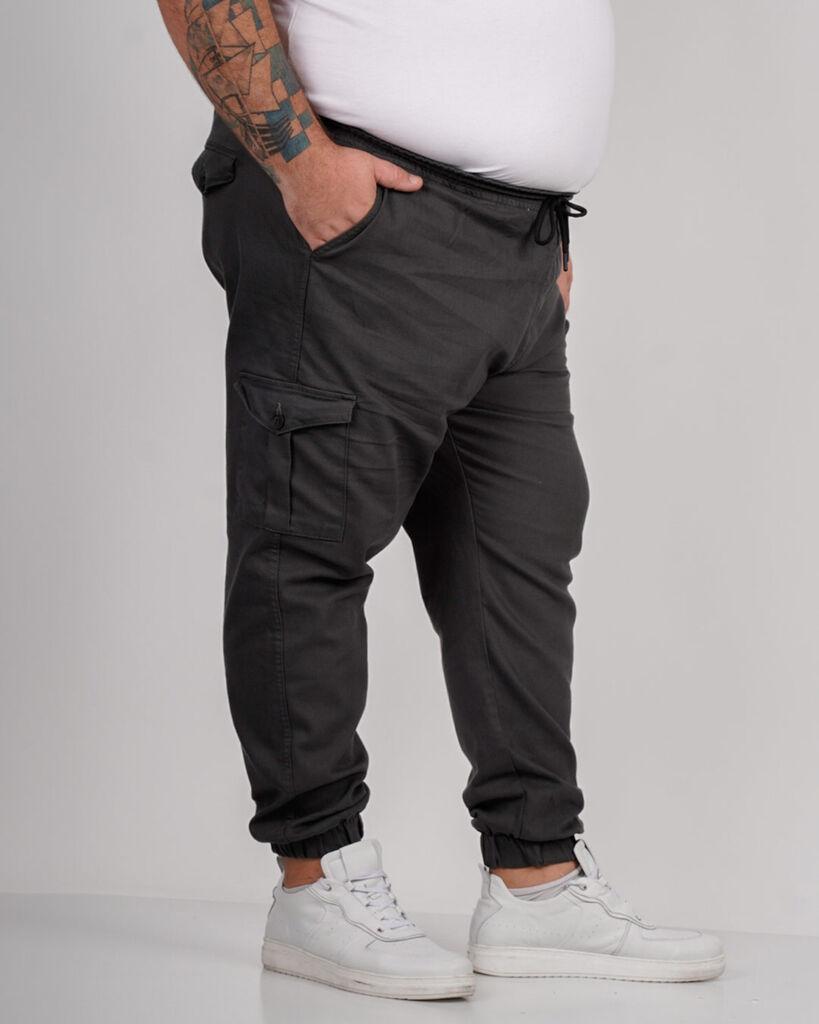 La ForceGrande Muške pantalone SB 21927, Sive