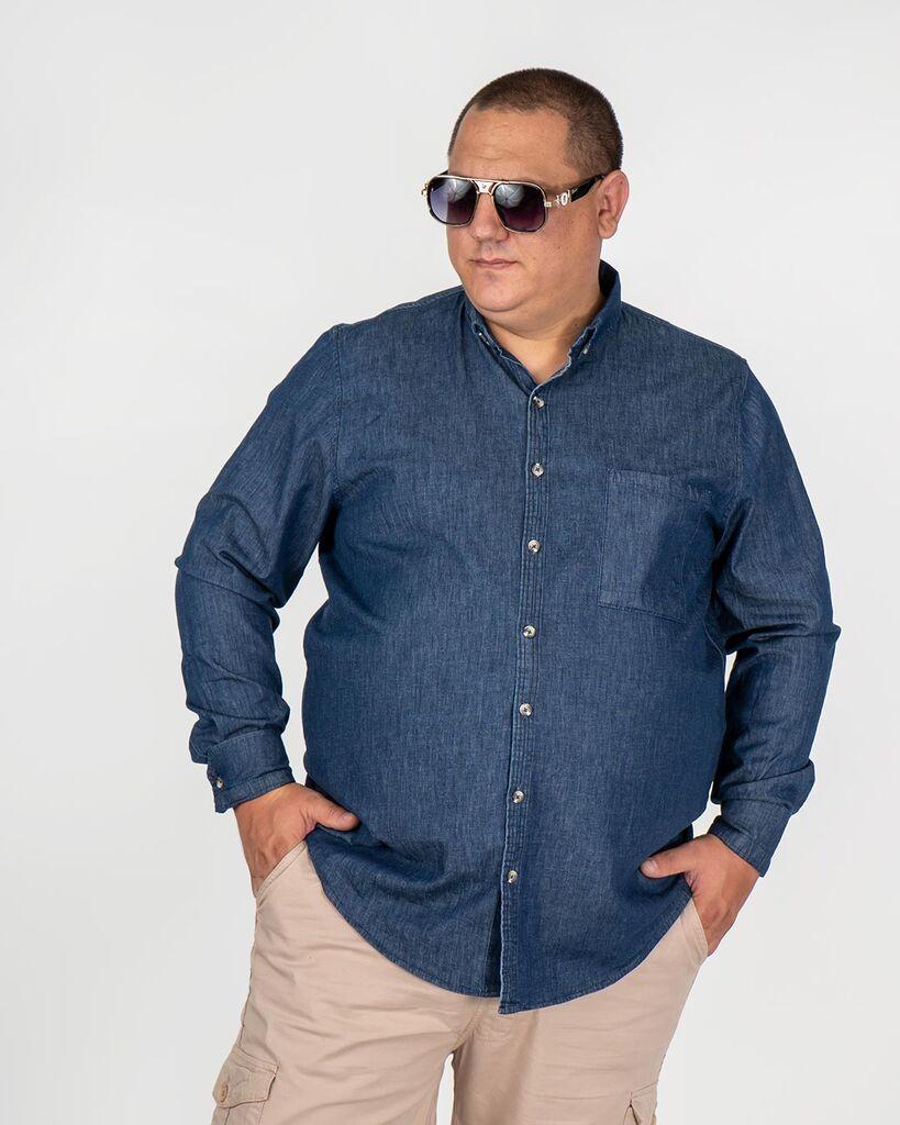 La ForceGrande Muška košulja SB U24391, Teget