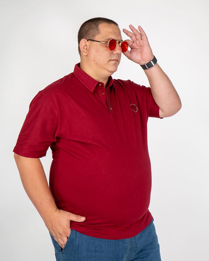 La ForceGrande Muška majica SRC 609, Crvena