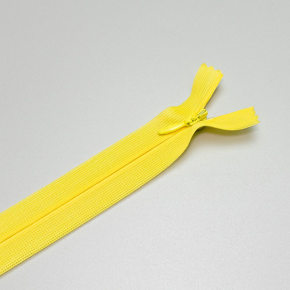 ARTFABRIC STORE Skriveni rajsferšlus, Tip 3, 60 cm, Žuti