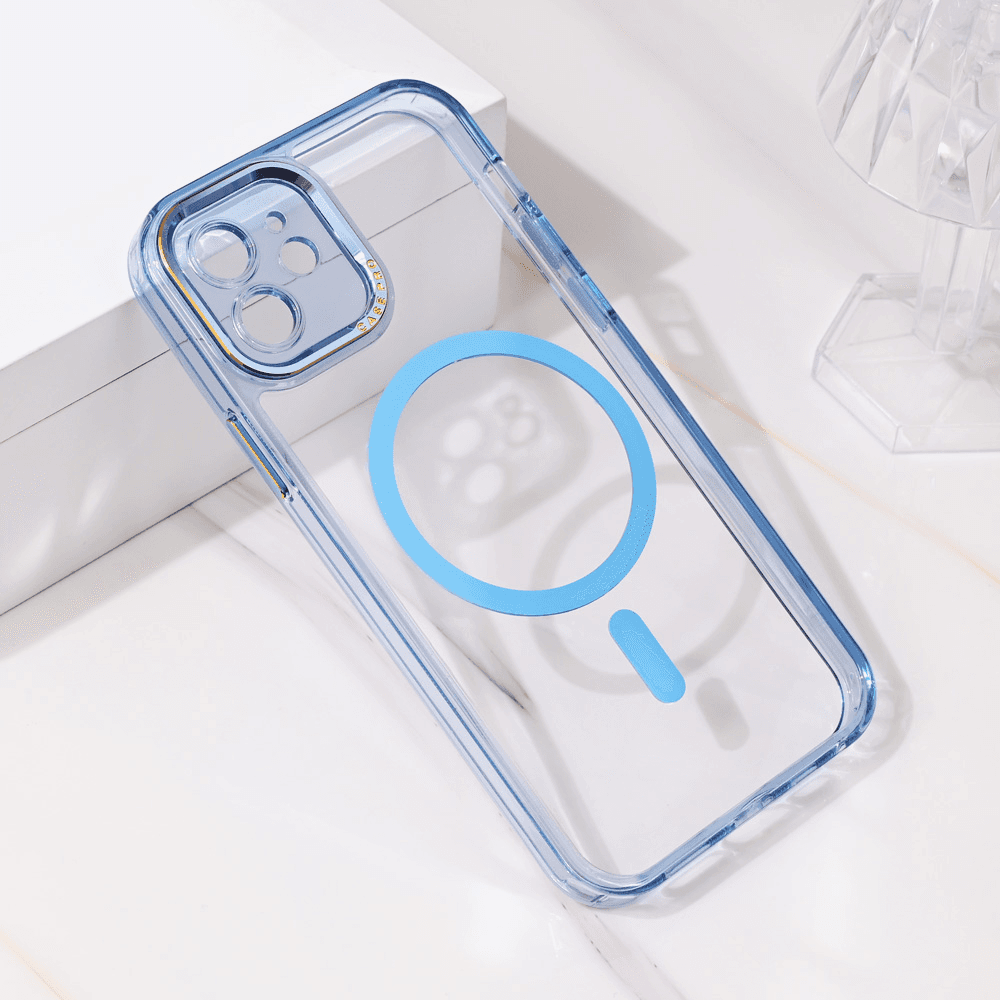 Maska Magsafe Camera Color za iPhone 12 6.1 svetloplava