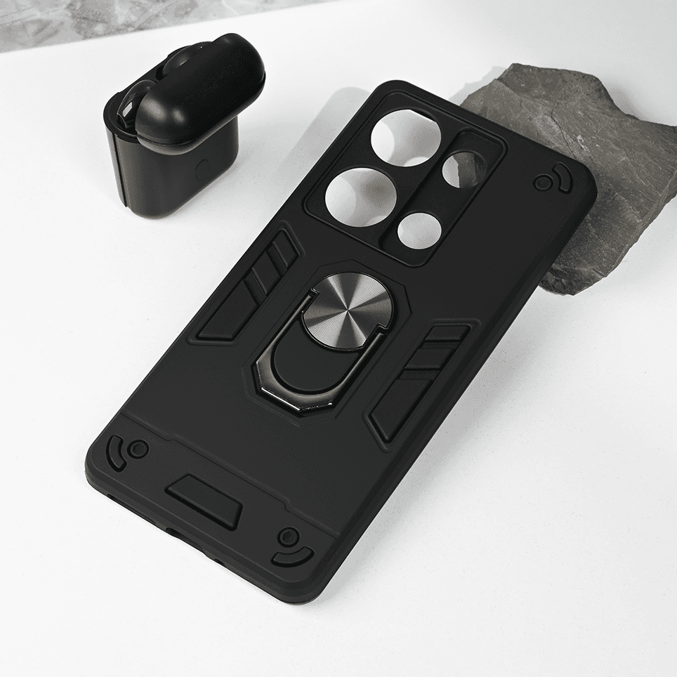 Maska Hard Ring za Xiaomi Redmi Note 13 Pro 4G (EU) crna