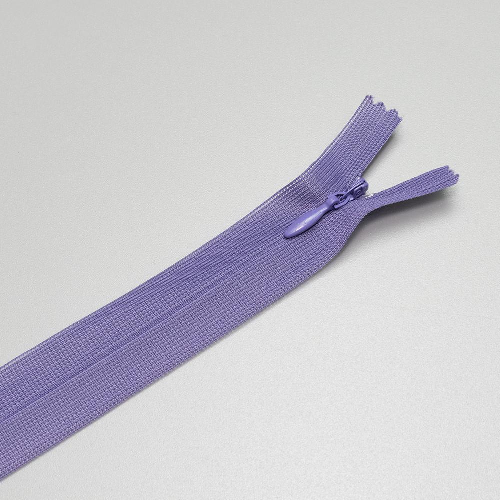 ARTFABRIC STORE Skriveni rajsferšlus, Tip 3, 60 cm, Ljubičasti