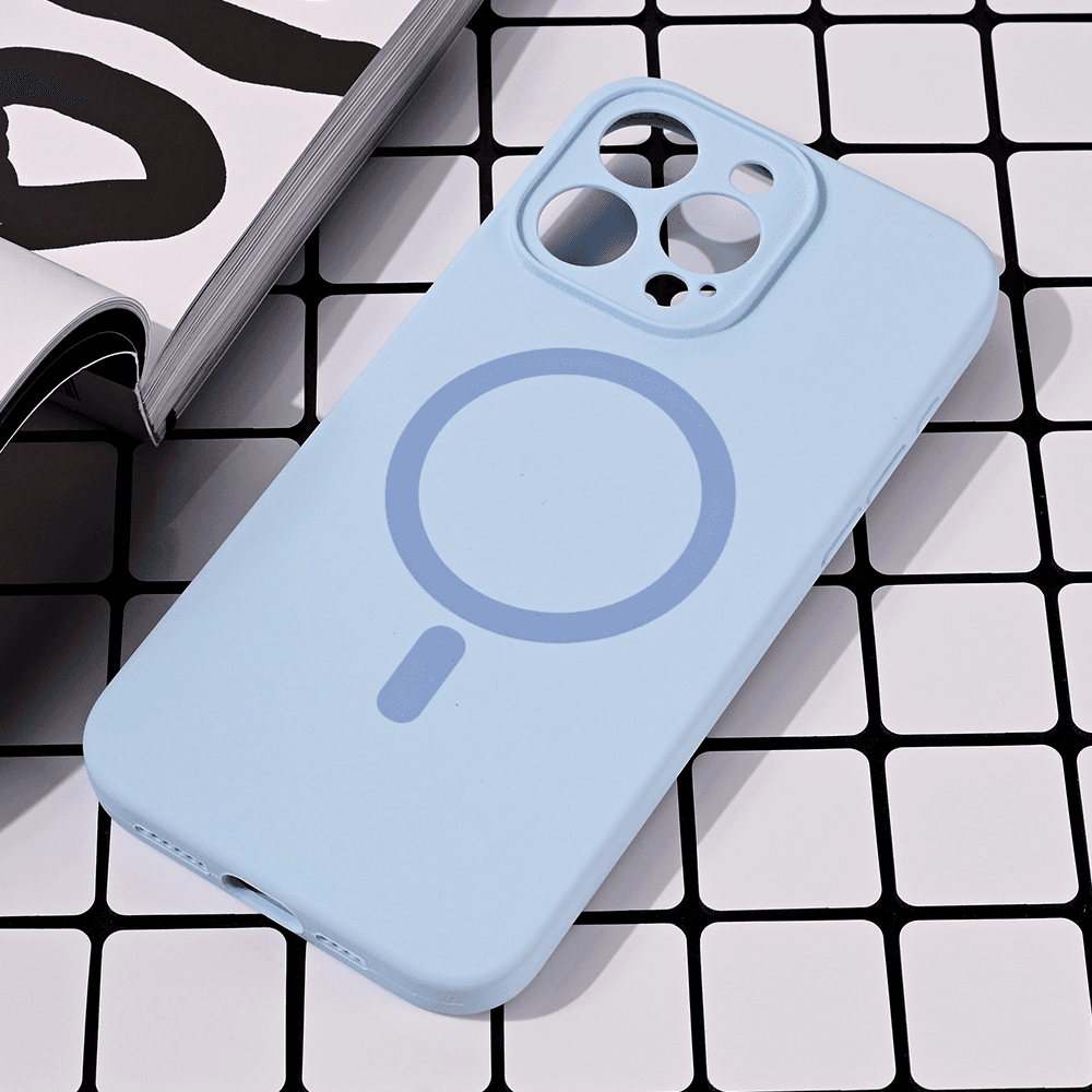 Maska Magsafe Pure color za iPhone 13 Pro Max 6.7 svetloplava