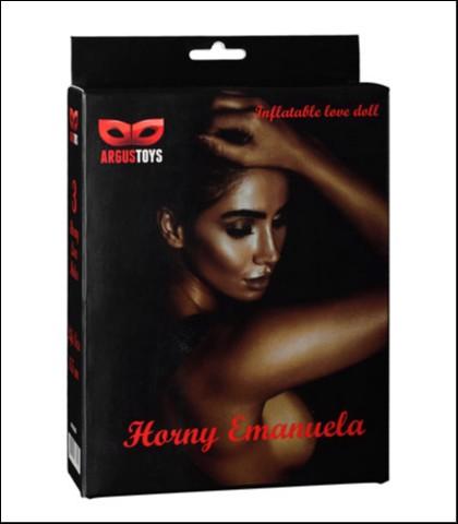 ARGUS TOYS Lutka na naduvavanje Horny Emanuela