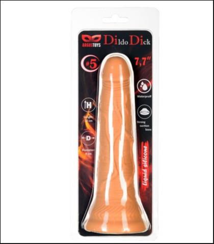 ARGUS TOYS Dildo, Silikonski, 17 cm, Boja kože