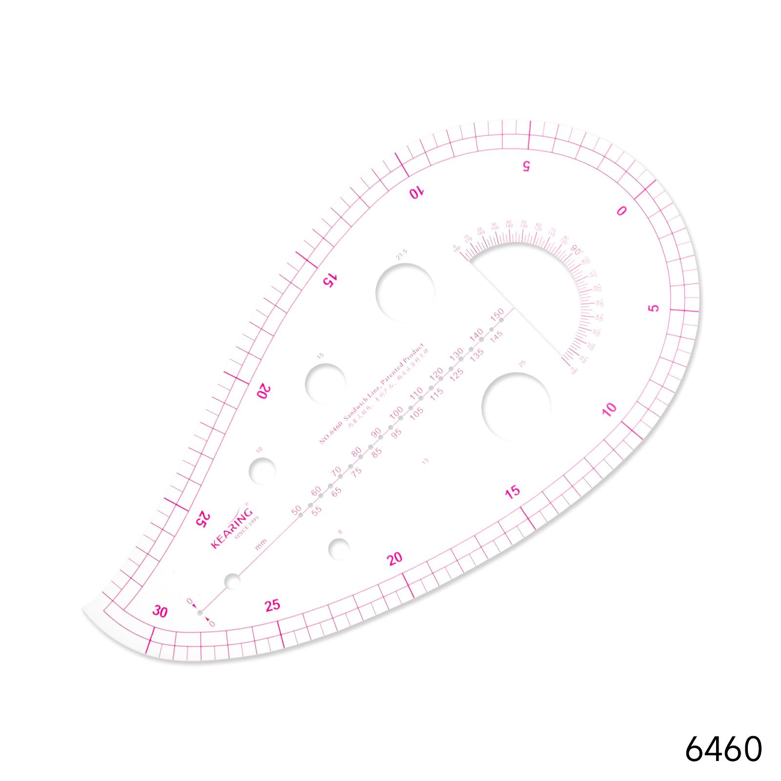 KEARING Krivuljar za krojenje, 30x30 cm