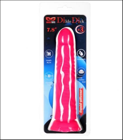 ARGUS TOYS Dildo, Silikonski, 20 cm, Roze