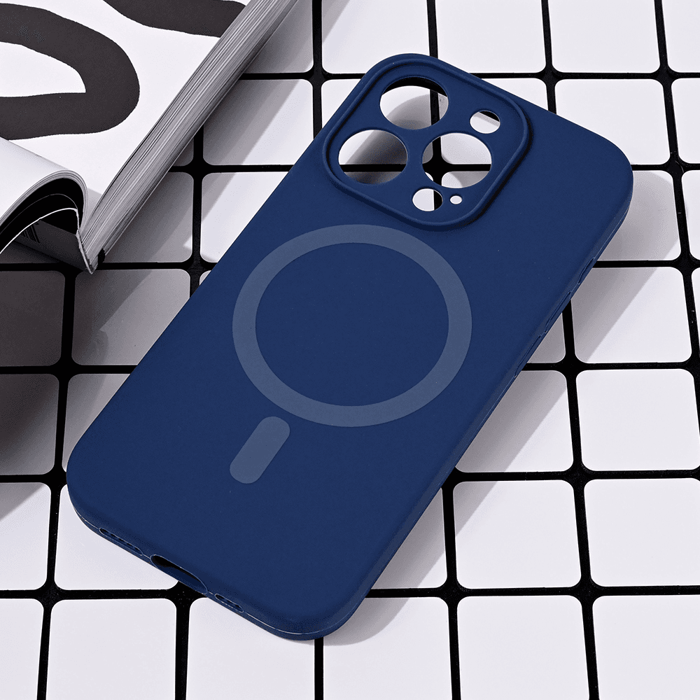 Maska Magsafe Pure color za iPhone 15 Pro 6.1 plava