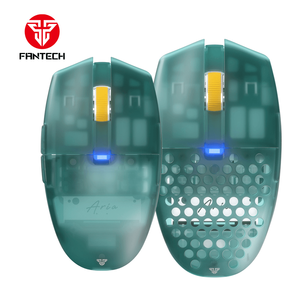 FANTECH Miš Wireless Gaming XD7 Aria plavi sa podlogom MP353 Agile plava