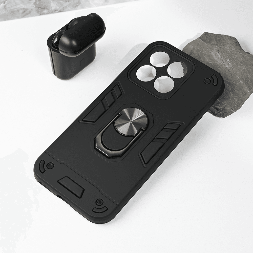 Maska Hard Ring za Honor x8b crna