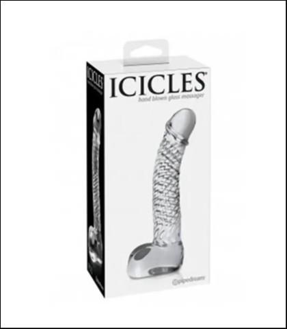 PIPEDREAM Dildo, Stakleni, 14 cm, Providni