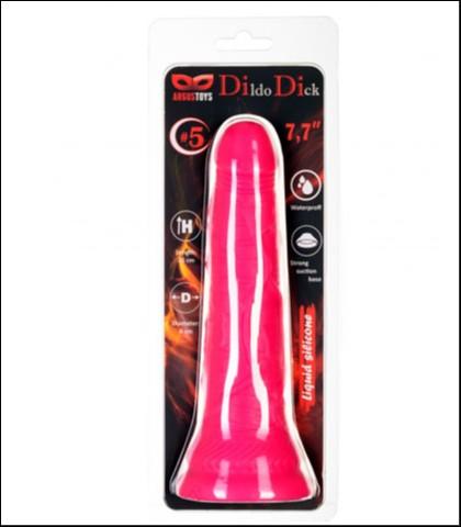 ARGUS TOYS Dildo, Silikonski, 17 cm, Roze