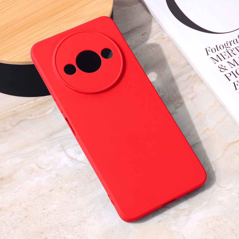 TERACELL Maska za mobilni telefon Xiaomi Redmi A3 Giulietta, Mat crvena