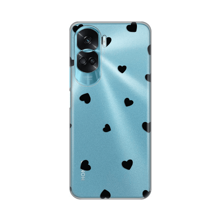 Maska Silikonska Print Skin za Honor 90 Lite Hearts