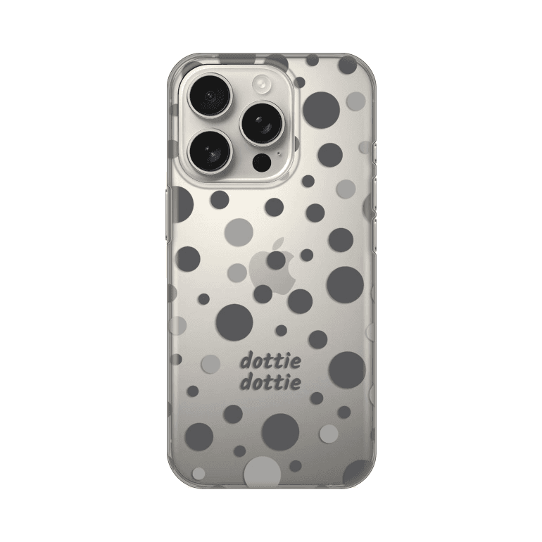 Maska Silikonska Print Skin za iPhone 16 Pro 6.3 Dottie Dottie Gray