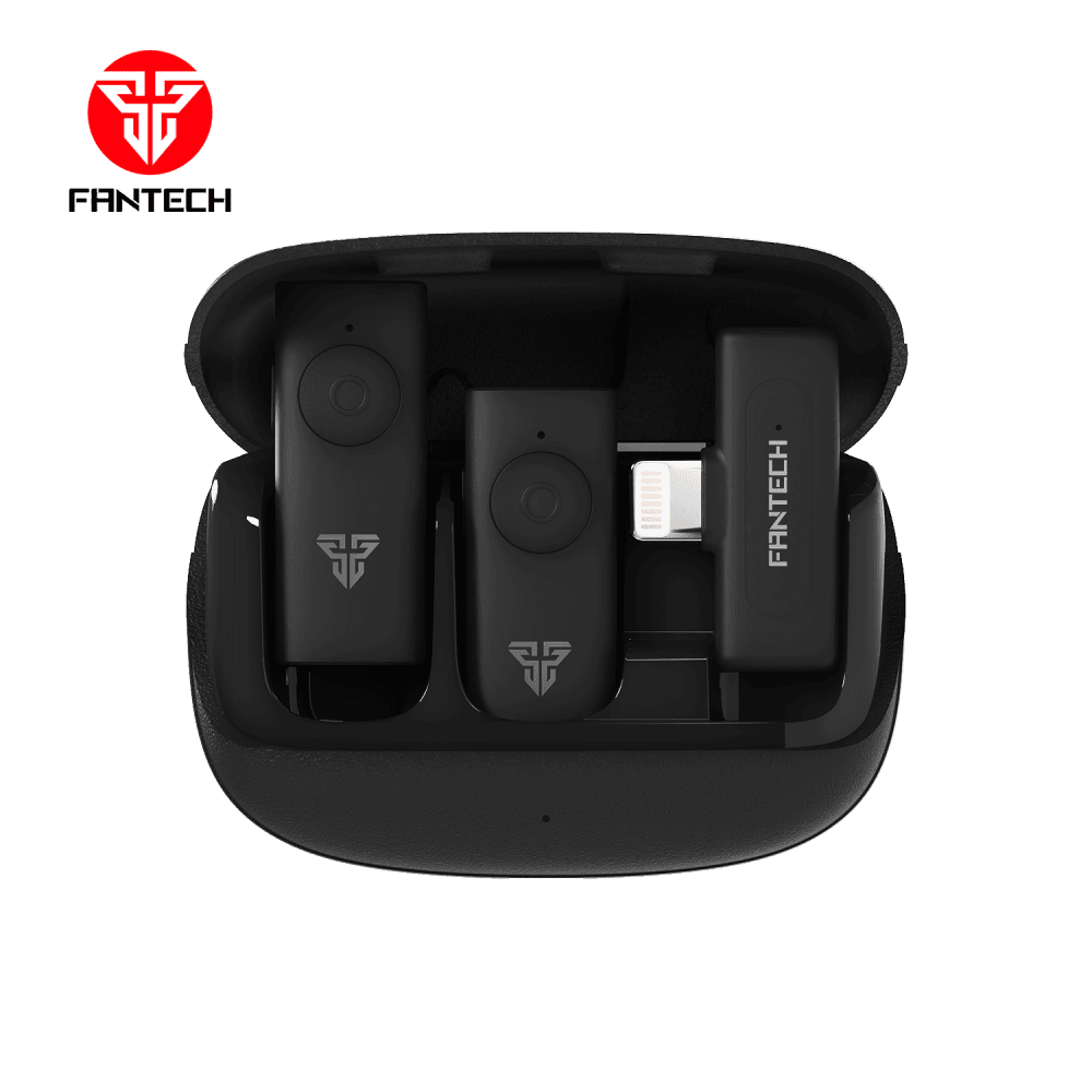 FANTECH Mikrofon Wireless Lavalier Leviosa Air WMV21L (Dual Mic) Lightning
