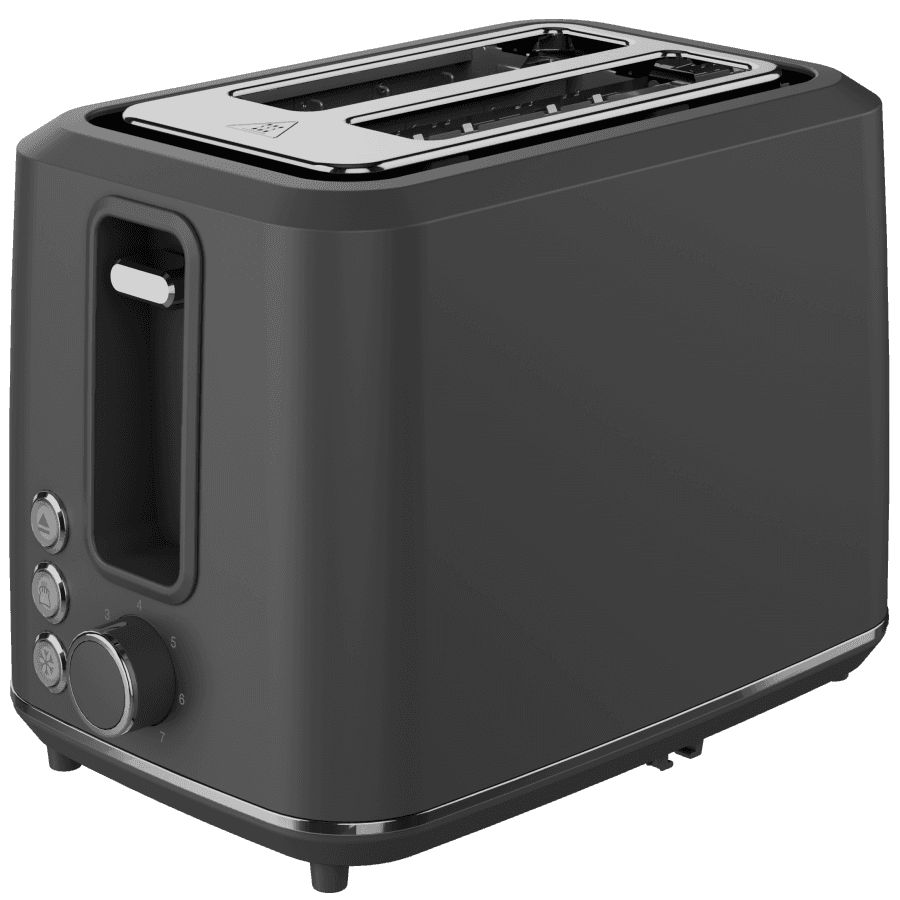 Električni toster Aeno, 220‑240 V, 50‑60 Hz, 920‑1080 W, sivi