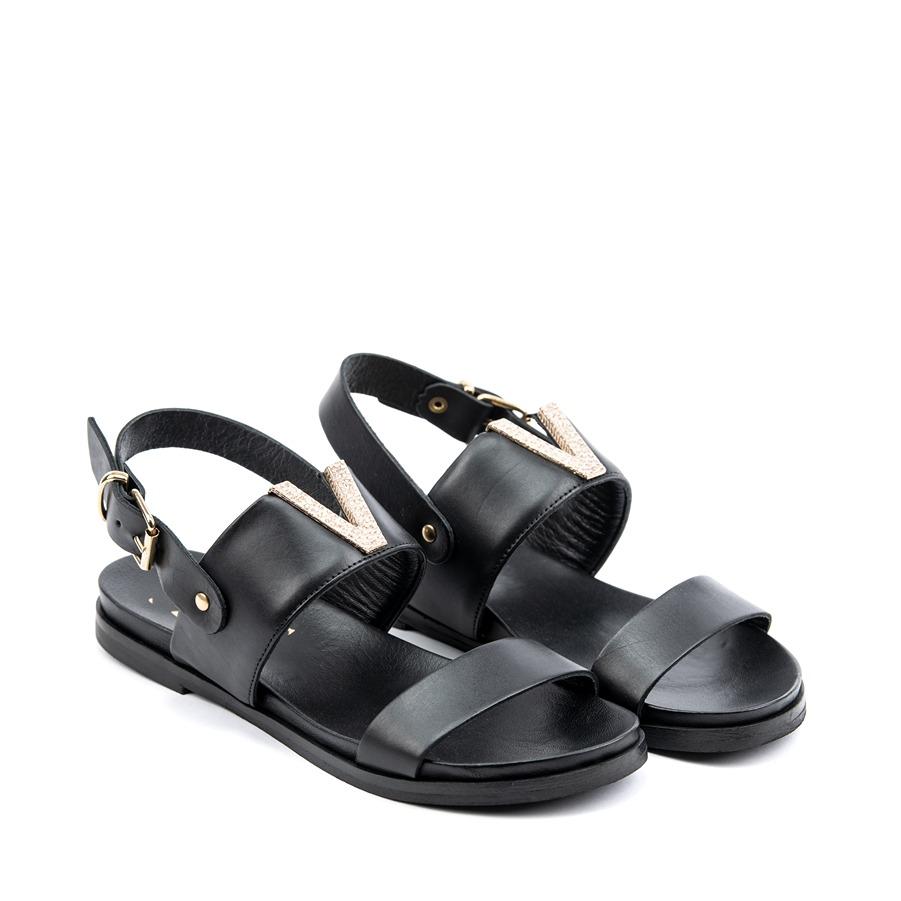 SILKO Ženske sandale P06, Crne