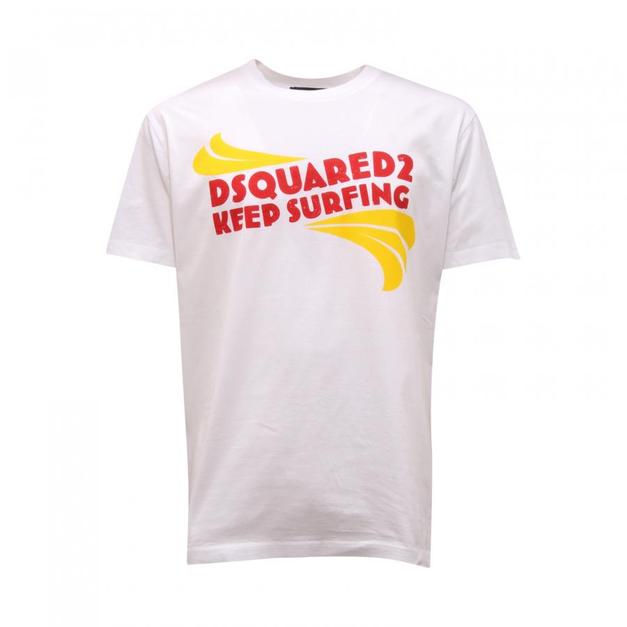 DSQUARED2 Muška majica S74GD1088, Bela