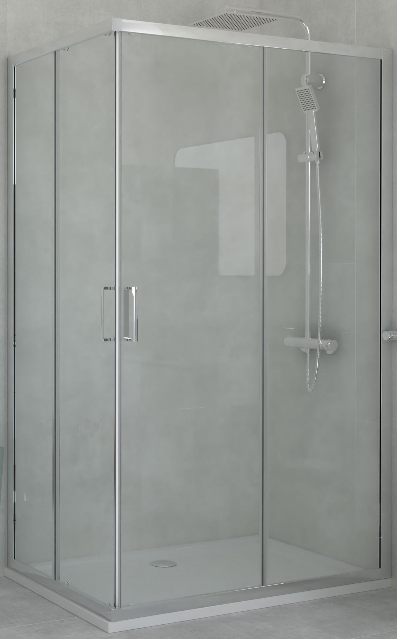 COPEN Tuš kabina Project, 1500 x 800 x 1950 mm, Providno staklo 6 mm