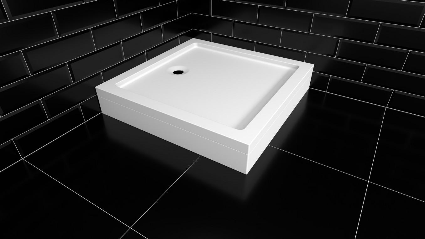 COPEN Tuš kadica 800 x 800 mm, Sa demontažnom maskom