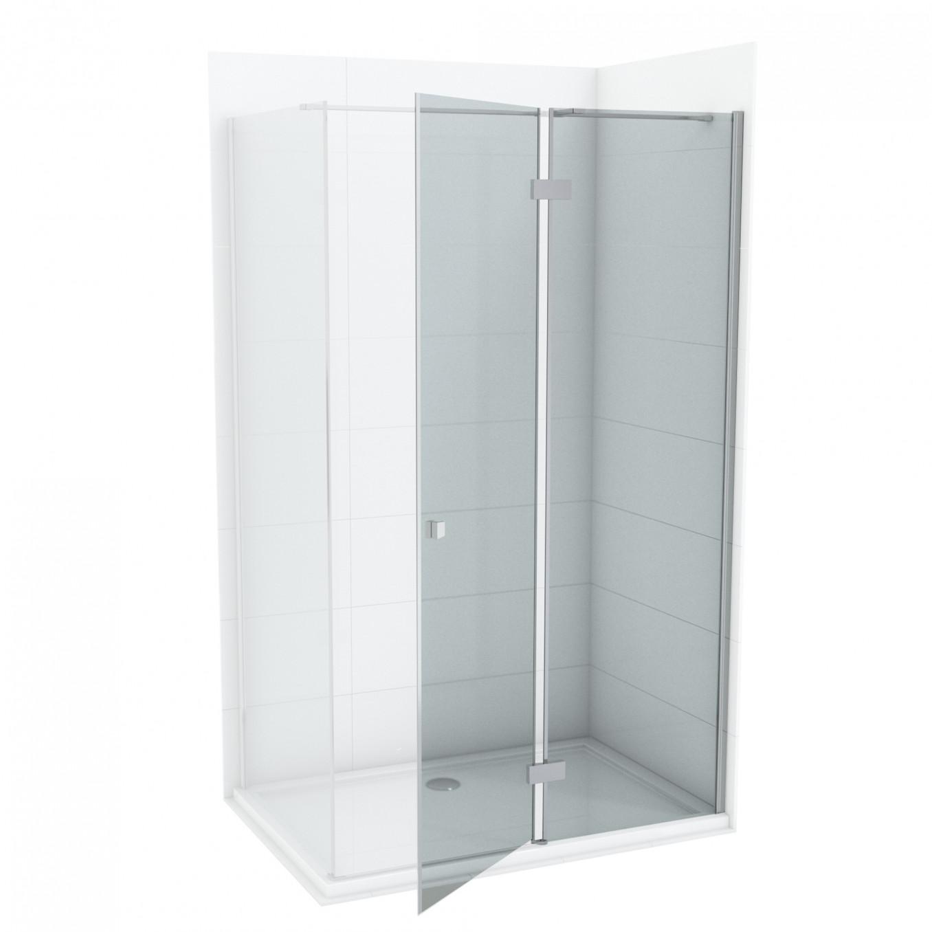 COPEN Stakleni paravan Fonta 120 x 195 cm, Providno staklo 6 mm