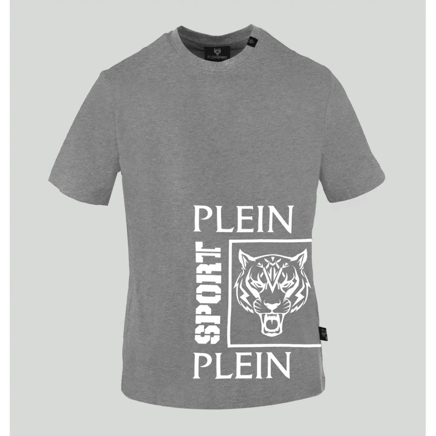 PLEIN SPORT Muška majica tips406 94, Siva