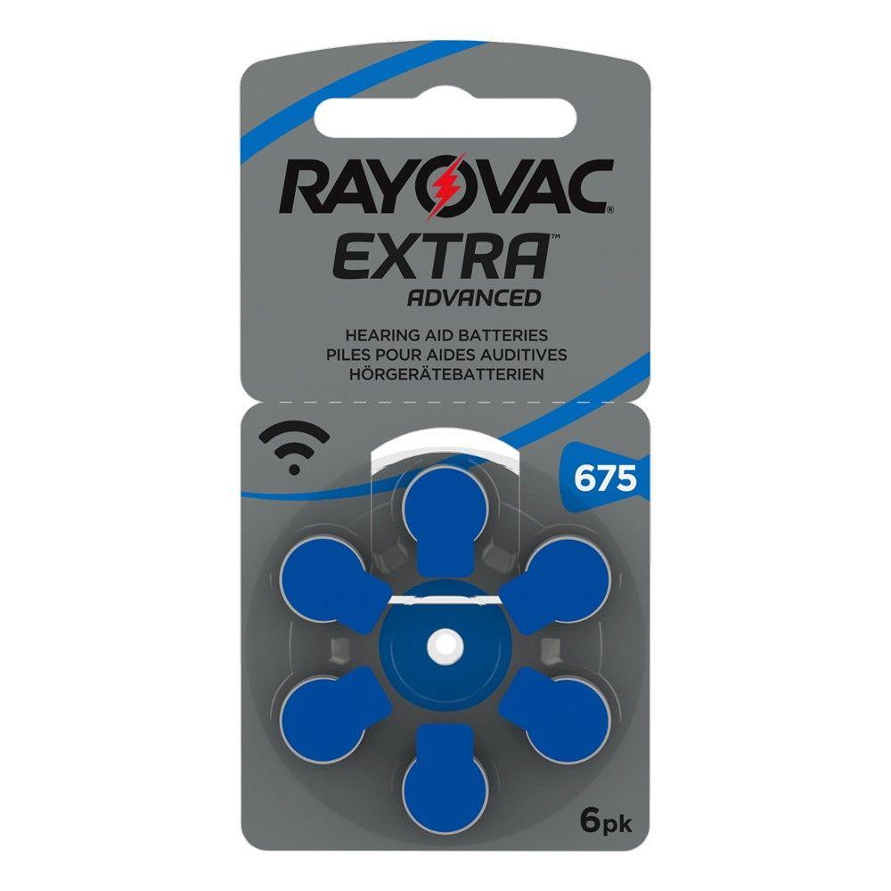 RAYOVAC Set baterija za slušni aparat 675BL, 6 komada