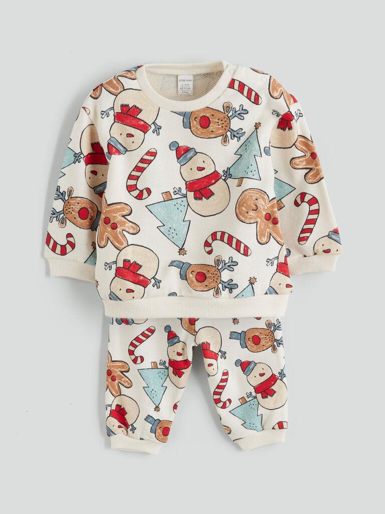 LC Waikiki Komplet za dečake W5FM59Z1-LRA, Krem