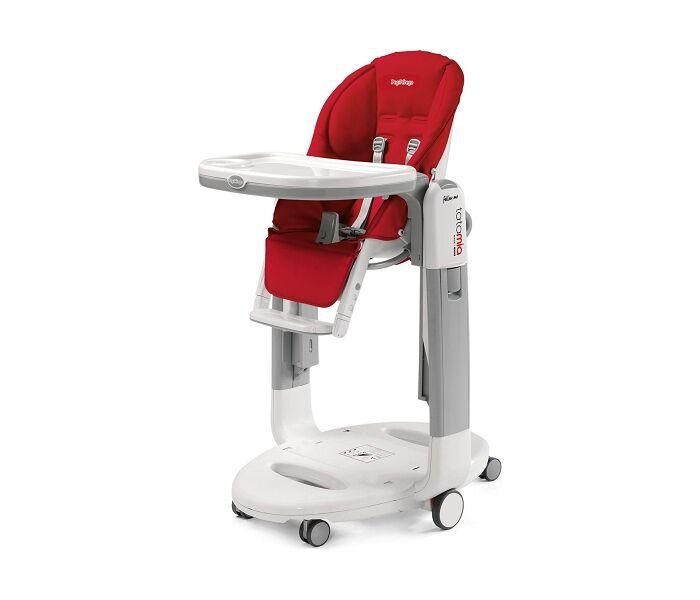 Peg Perego Hranilica za bebe Tatamia Follow me Fragola, Crvena