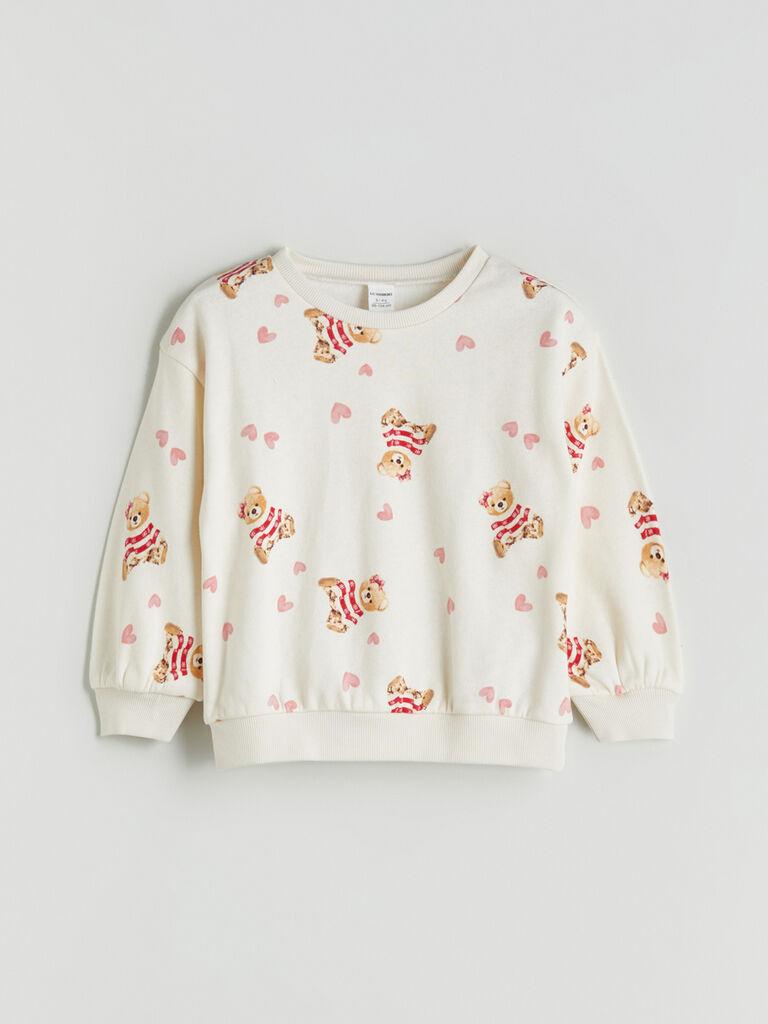 LC Waikiki Duks za devojčice W5EE01Z1-LRA, Krem