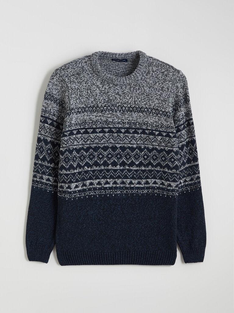 LC Waikiki Muški džemper W5EQ34Z8-DWP, Teget