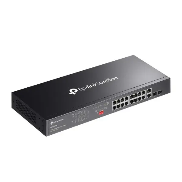 TP-LINK LAN Switch DS1018GMP, 18x1G, 16PoE, 250W, Smart, RM