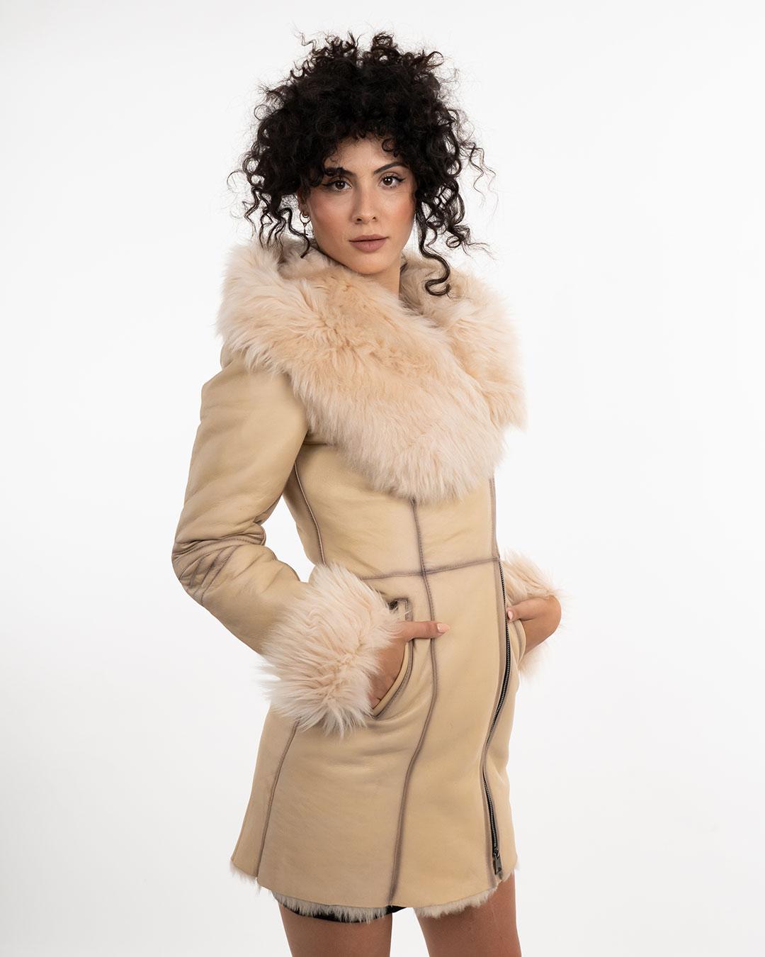 LA FORCE Ženski monton Leona, Žuti