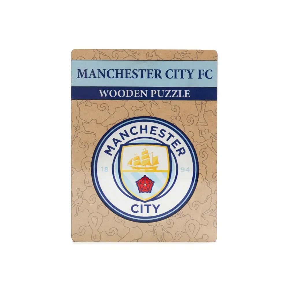 SHOPITO Drvene puzzle Manchester City FC, 123 delova