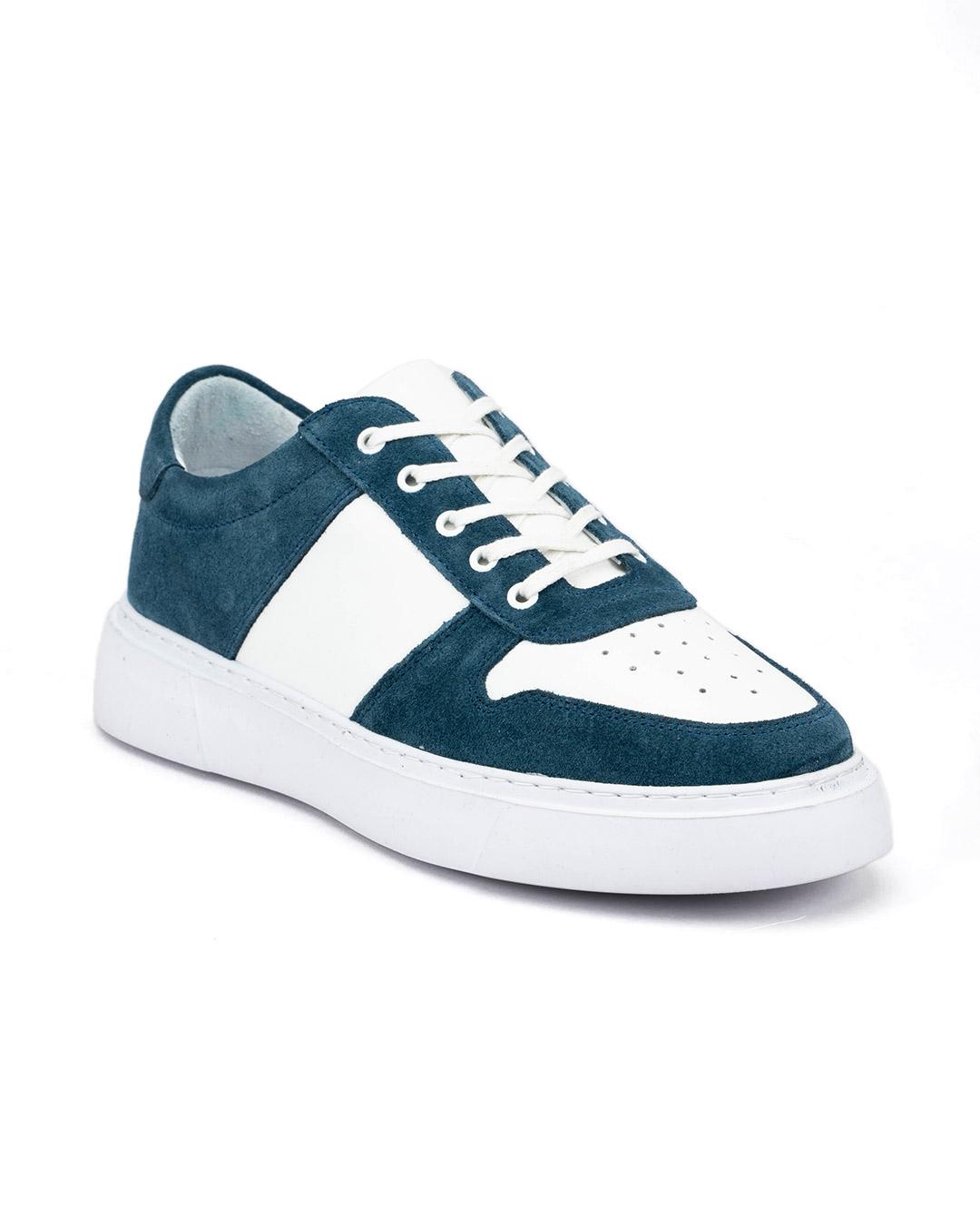 LA FORCA Muške kožne patike DC-87311, Tamnoplavo-bele